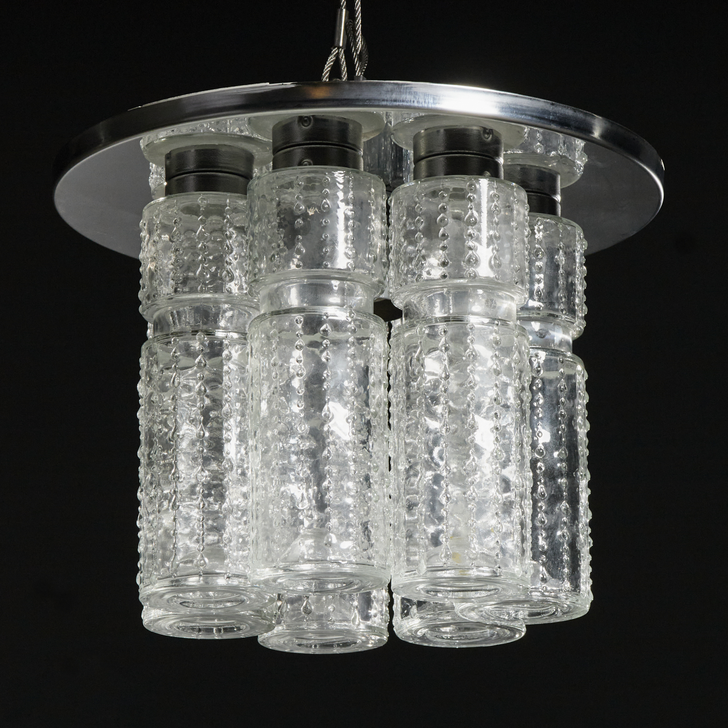 MODERNIST LIMBURG GLASS LIGHT