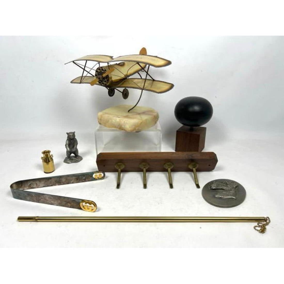 Modernist Lot. C Jere Style Metal