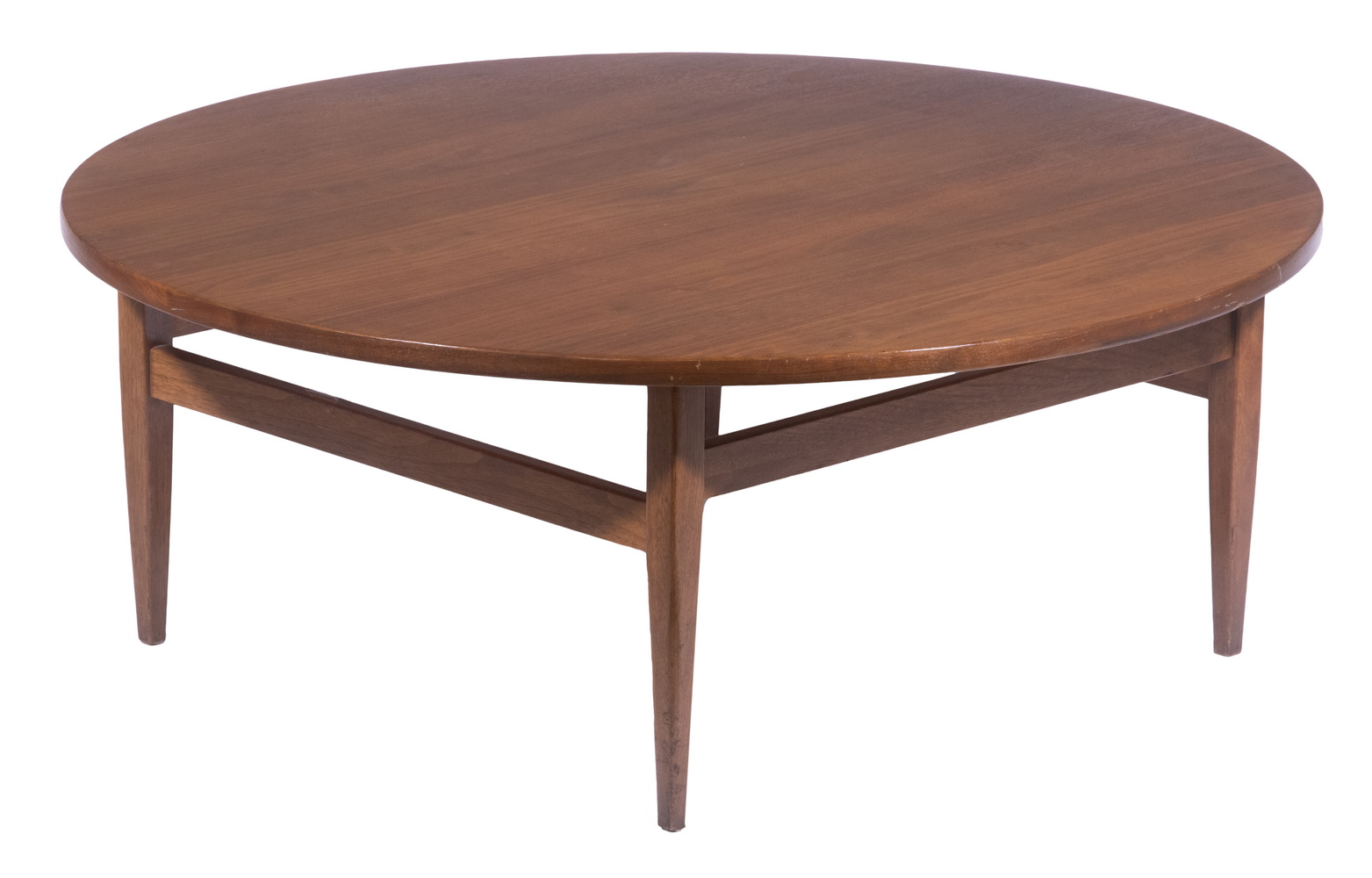 MODERNIST LOW ROUND TEAK COFFEE