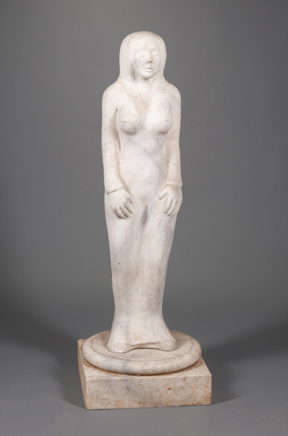MODERNIST MARBLE OF A STANDING