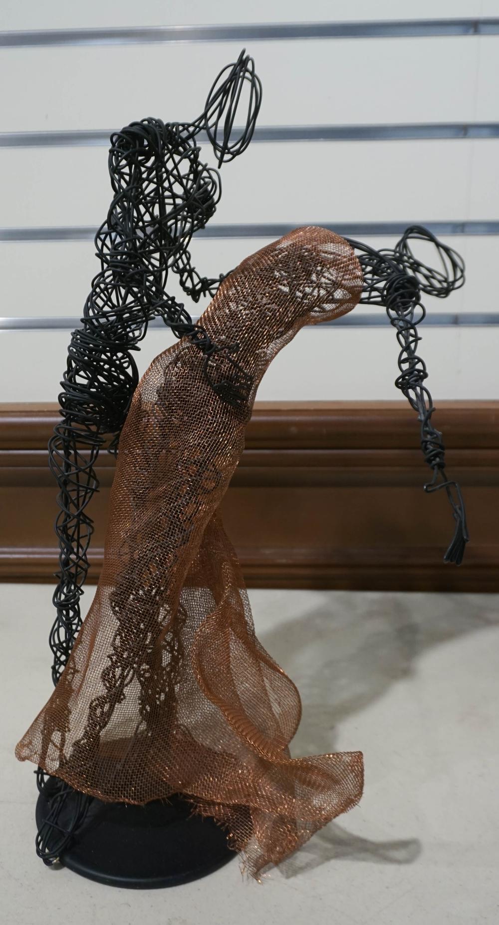 MODERNIST METAL SIRE FIGURAL