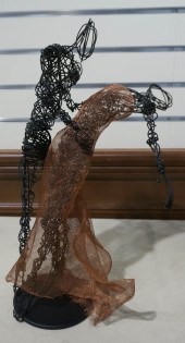 MODERNIST METAL SIRE FIGURAL S