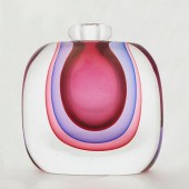 MODERNIST MURANO GLASS ORCHID