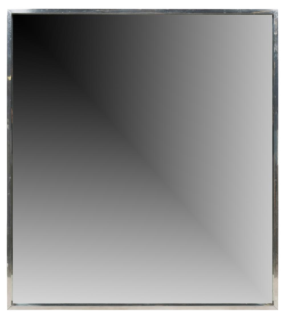 MODERNIST POLISHED ALUMINUM WALL
