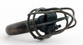 MODERNIST SCULPTURAL BRONZE RI