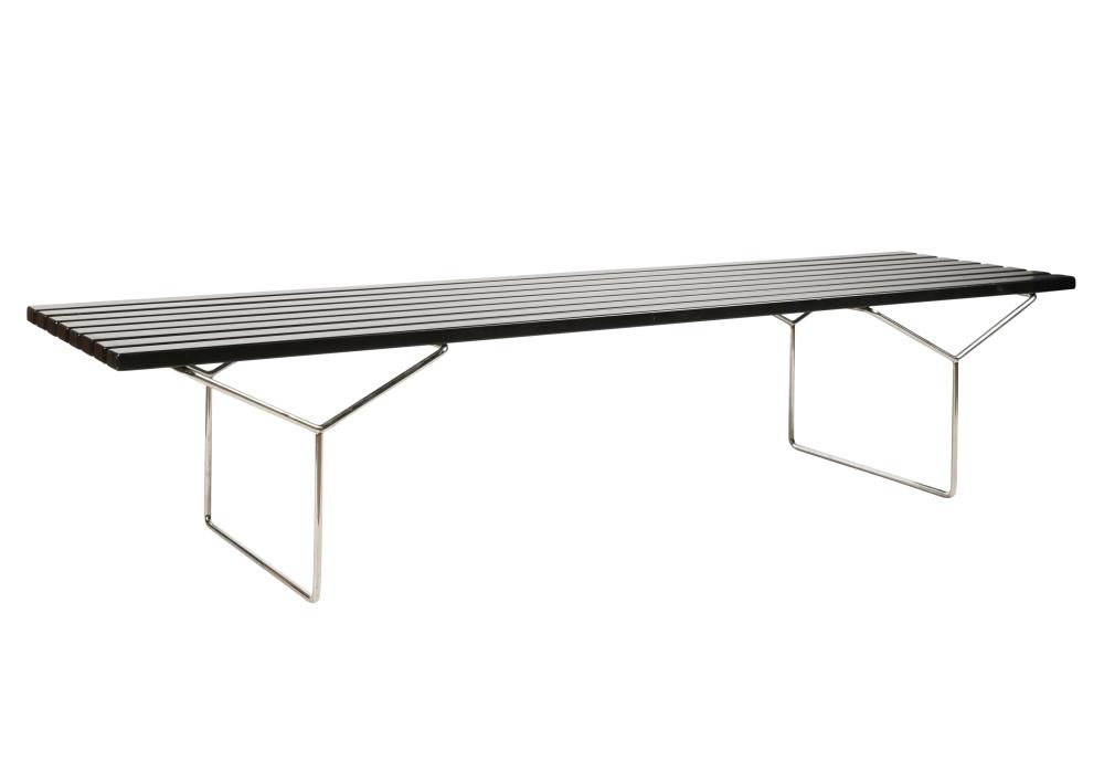 MODERNIST SLATTED BENCHModernist