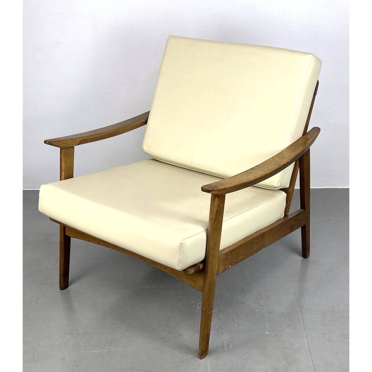 Modernist Sloped Open Arm Lounge