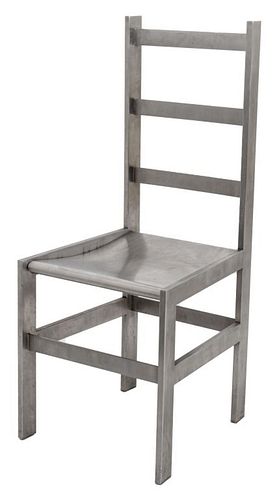 MODERNIST STAINLESS STEEL LADDER