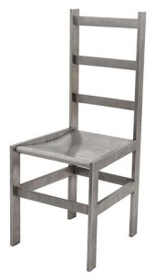 MODERNIST STAINLESS STEEL LADD