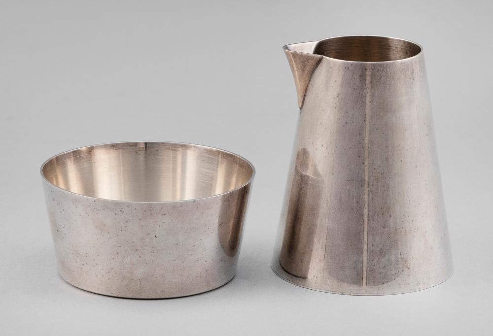 MODERNIST STERLING SILVER CREAMER