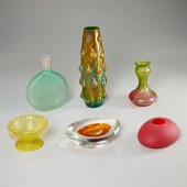 MODERNIST STUDIO AND ART GLASS