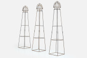 MODERNIST, TALL TOPIARIES (3)M
