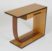 Modernist telephone stand/end