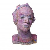 MODERNIST TERRACOTTA POLYCHROM