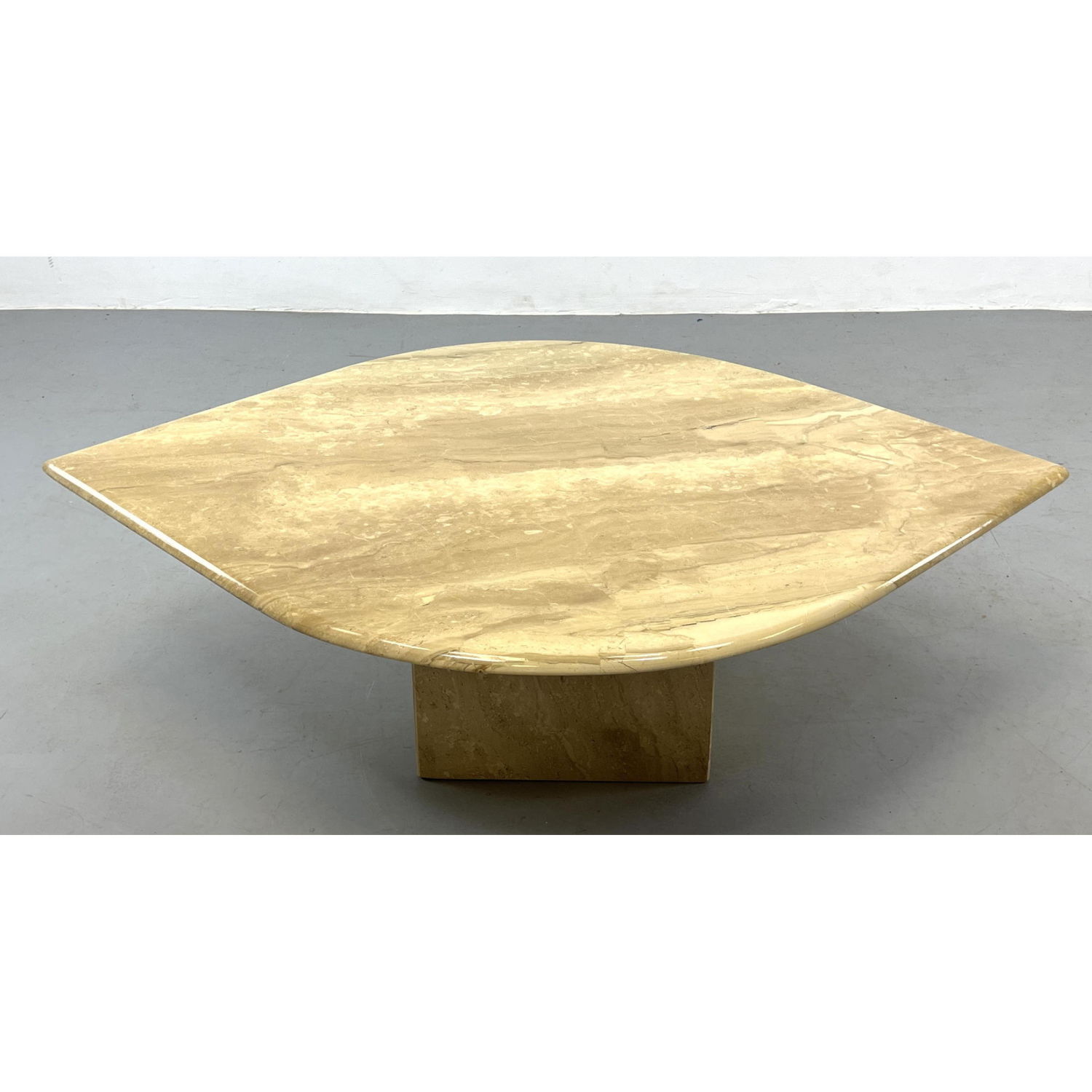 Modernist Travertine Marble