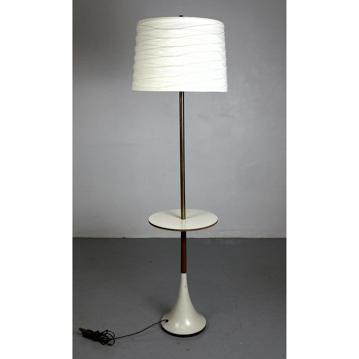 Modernist Tulip Base Floor Lamp.