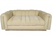 MODERNIST UPHOLSTERED LOVESEAT