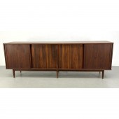 Modernist Walnut Credenza Ster