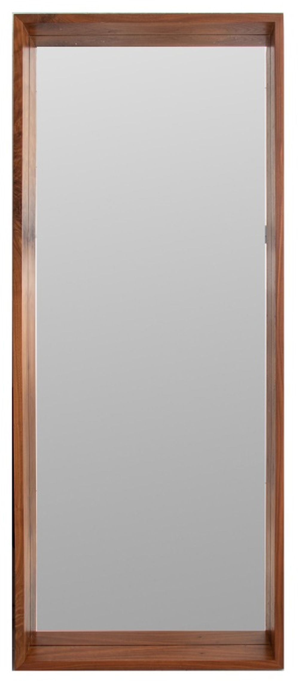 MODERNIST WALNUT SHADOWBOX MIRROR