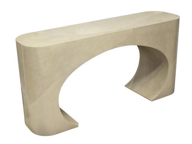 MODERNIST WATERFALL CONSOLE
