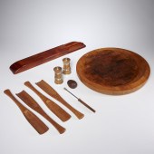 MODERNIST WOODENWARE SERVING G
