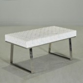 MODERNIST WOVEN LEATHERETTE AN