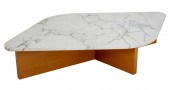 MODERNIST X FRAME MARBLE TOP L