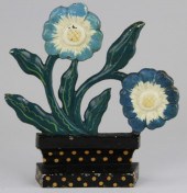 MODERNISTIC FLOWER DOORSTOP Be