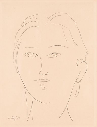 MODIGLIANI FEMALE HEAD