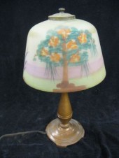 Moe Bridges Art Glass Lamp rev