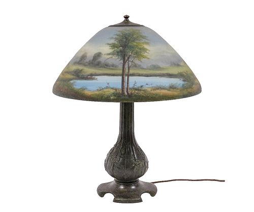 MOE BRIDGES CO. TABLE LAMPArt