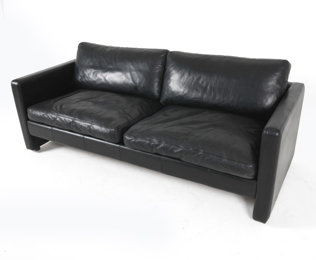 MOGENS HANSEN DANISH LEATHER SOFA