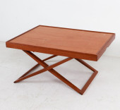 MOGENS KOCH TEAK FOLDING TABLE