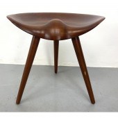 Mogens Lassen Stool with Shape