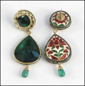 MOGHUL VERMEIL POLKI DIAMOND A