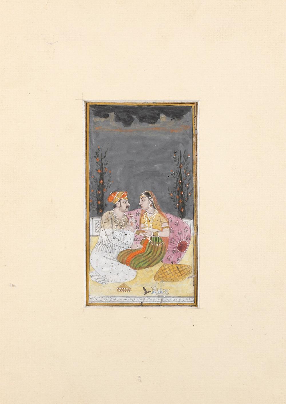 MOGUL BOOK PAGE 19TH CENTURY 6" X