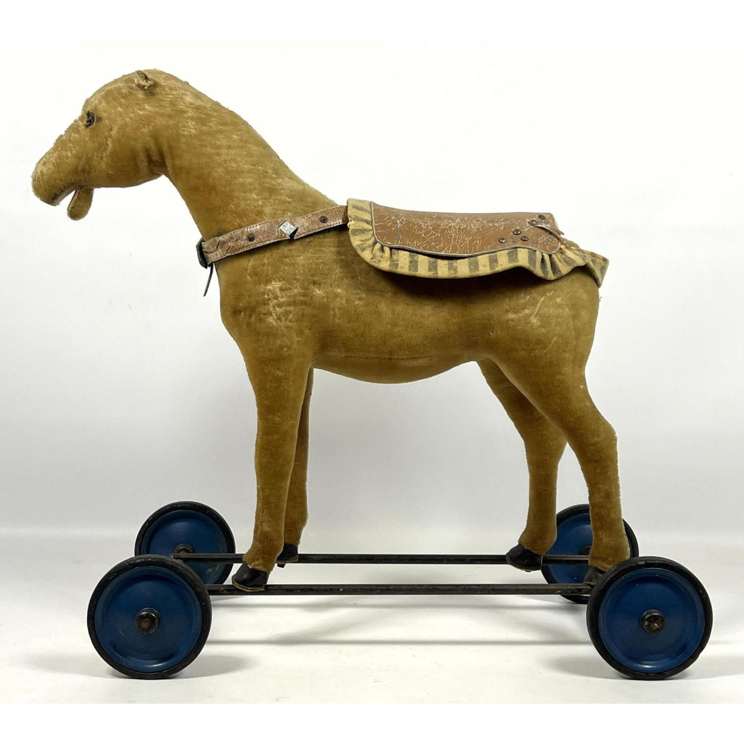Mohair Child's Riding Horse. Ride