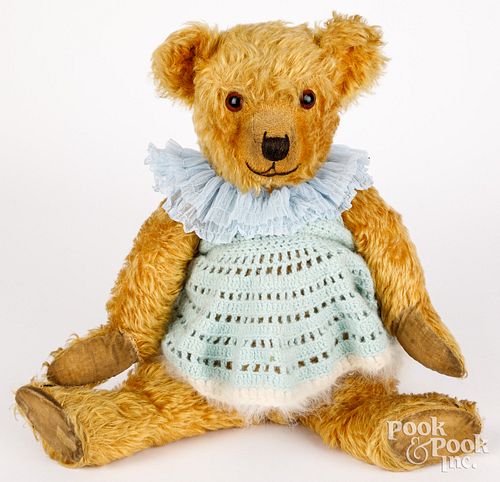 MOHAIR TEDDY BEAR, EARLY 20TH