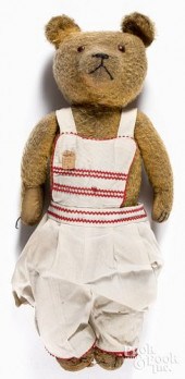 MOHAIR TEDDY BEAR, EARLY 20TH