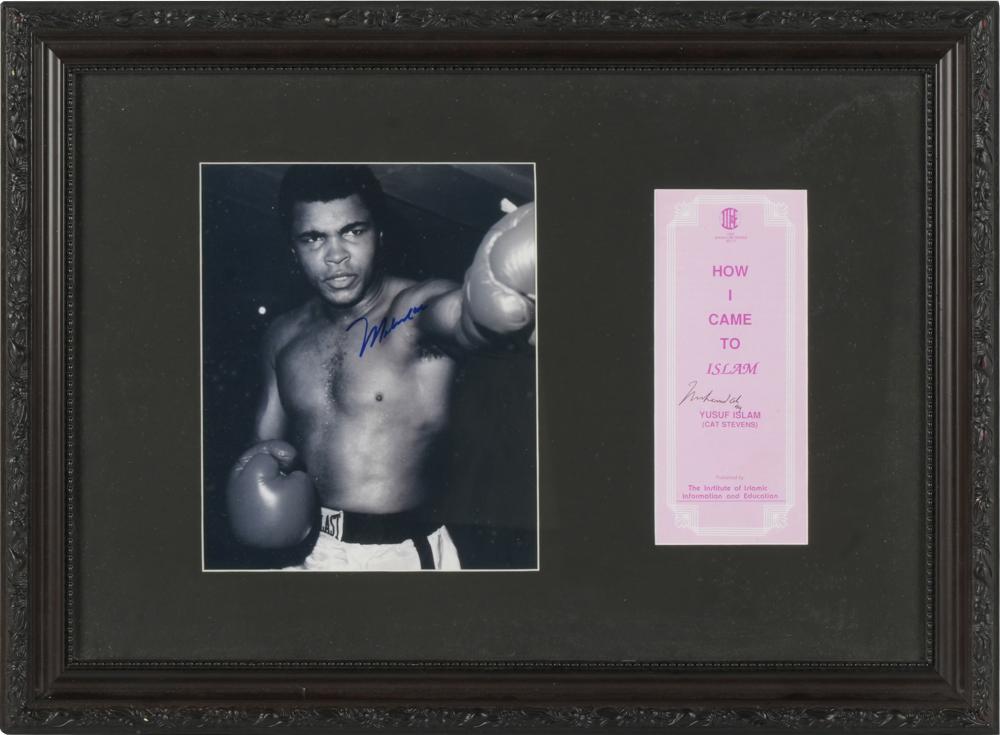MOHAMMAD ALI-SIGNED PHOTO