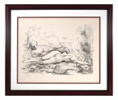 MOISE KISLING LITHO OF 2 FEMAL