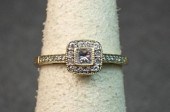 MOISSANITE AND FOURTEEN KARAT