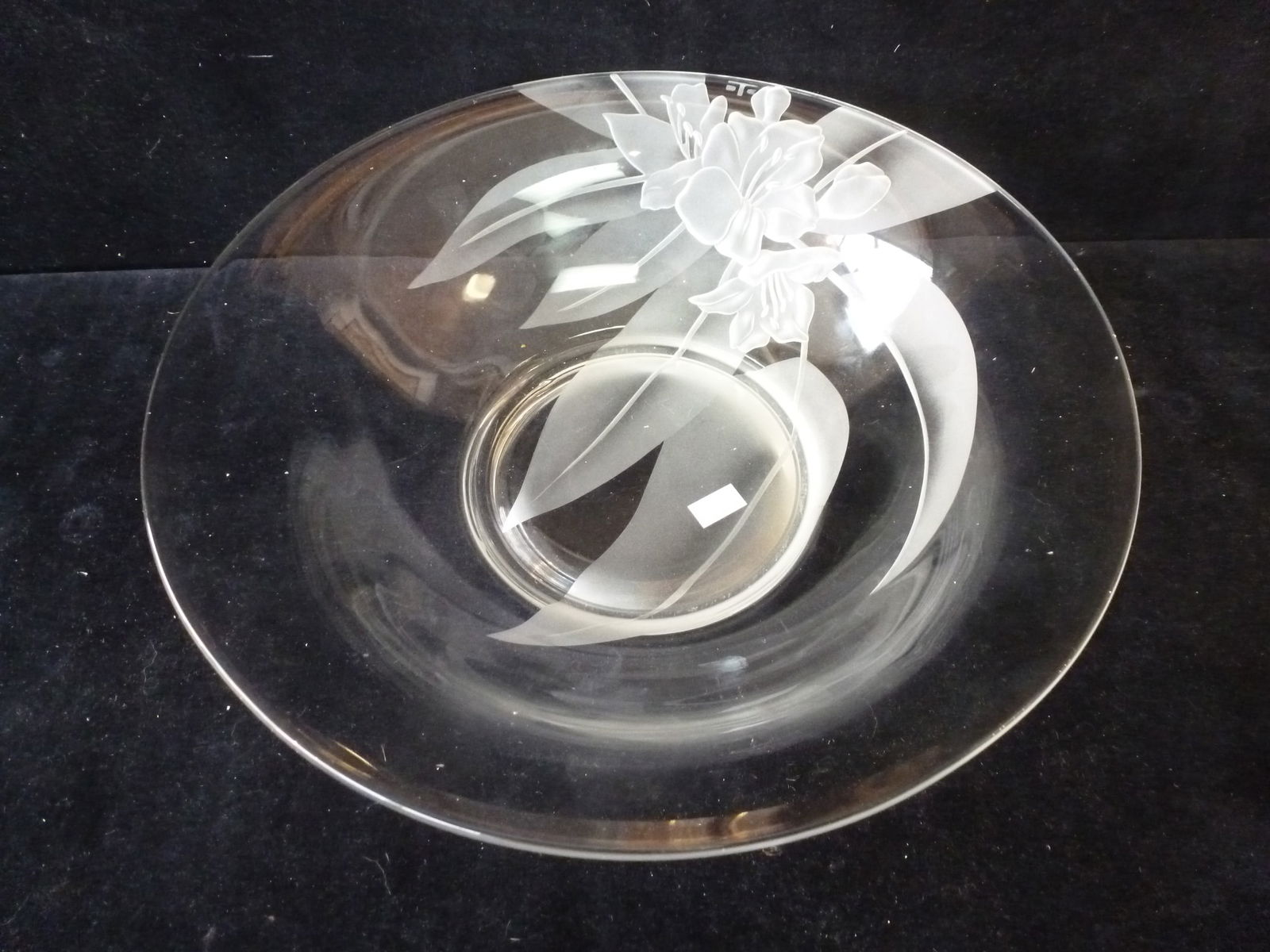 MOLDED GLASS CALLA LILY CENTER