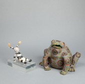 MOLLY HEIZER, PAIR OF FIGURES: