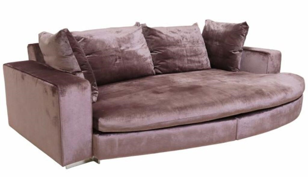 MOLTENI & C 'TURNER' LILAC VELVET