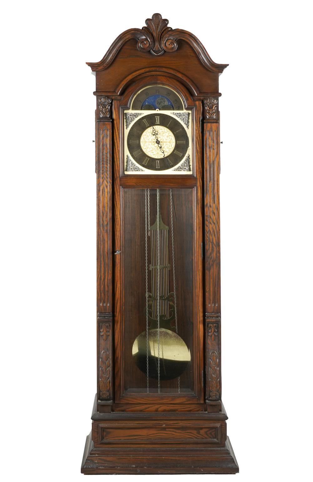 MOLYNEUX TALL CASE CLOCK1974; three