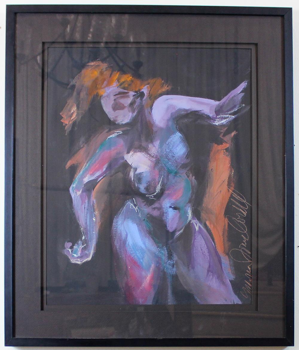 MONA JONES CORDELL ACRYLIC ON