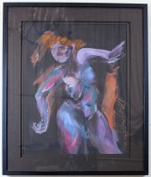 MONA JONES CORDELL ACRYLIC ON