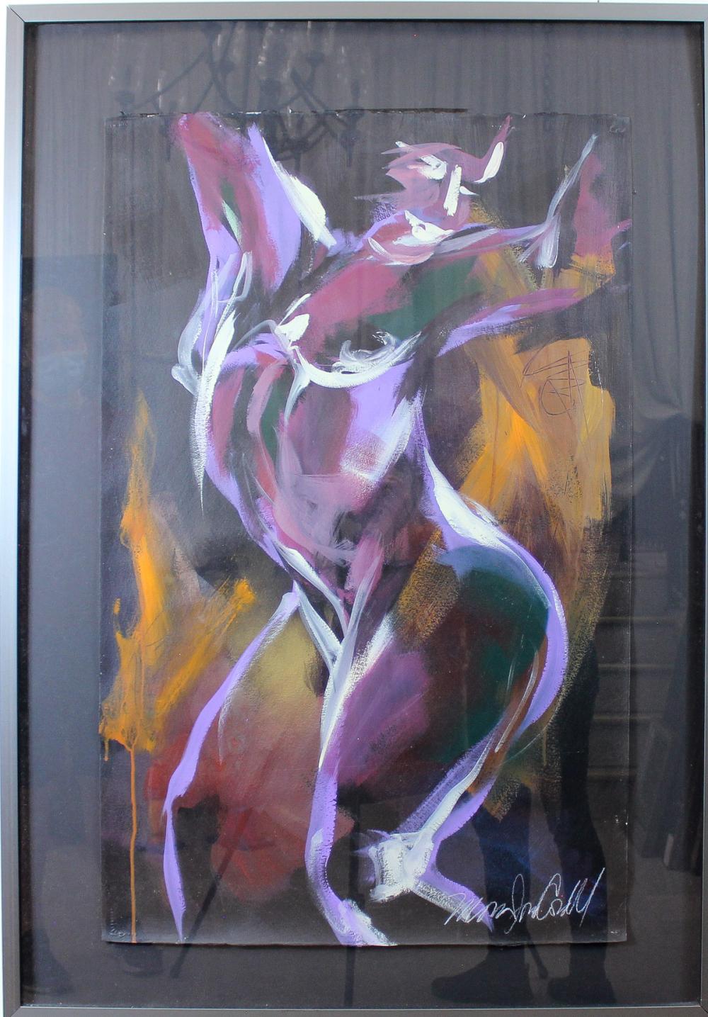 MONA JONES CORDELL ACRYLIC ON
