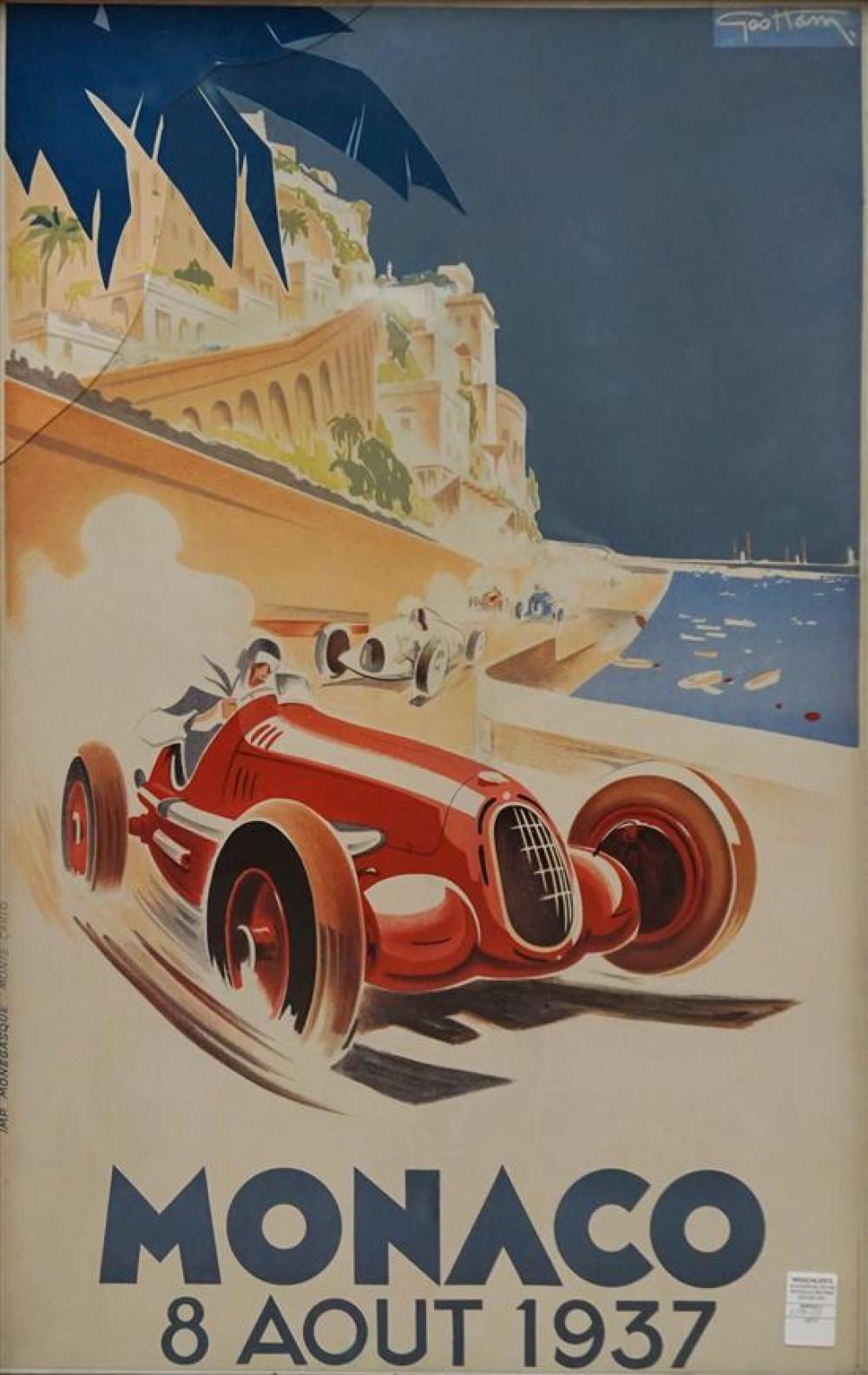 MONACO, 8 AOUT 1937,